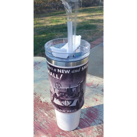 40 Ounce Tumbler IH Farmall F12 Stainless Steel - Picture 3 of 3